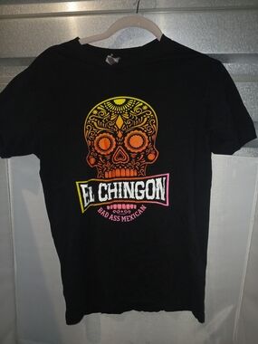 El Chingon San Diego Sugar Skull Shirt Small Making Mexican Great Again T Shirt